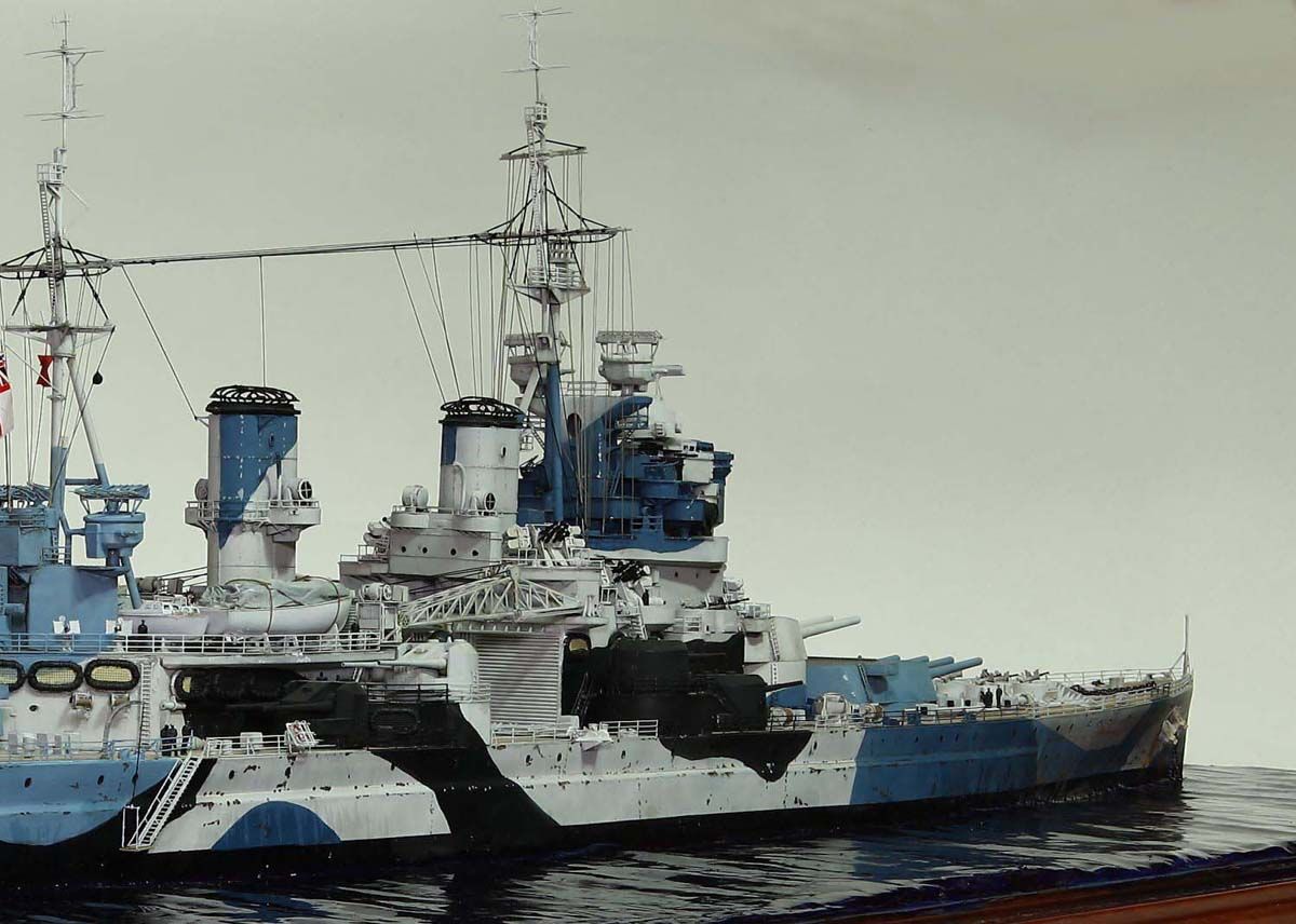 hms prince of wales camouflage patern